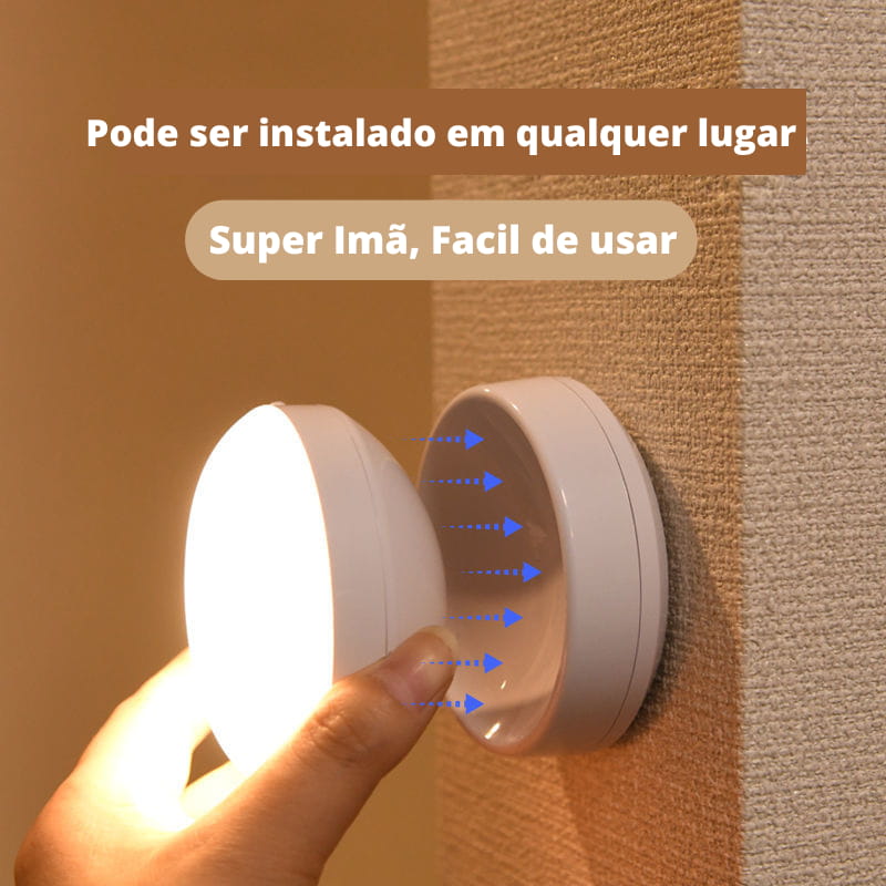 Luz Noturna LED com sensor Casa Tech