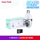 Câmera de Vigilância 5G Wi-Fi - Linha Casa Tech