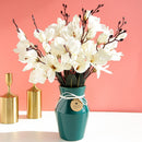 Bouquet de Flores Artificiais Seda Celestial - Linha Casa Beauty